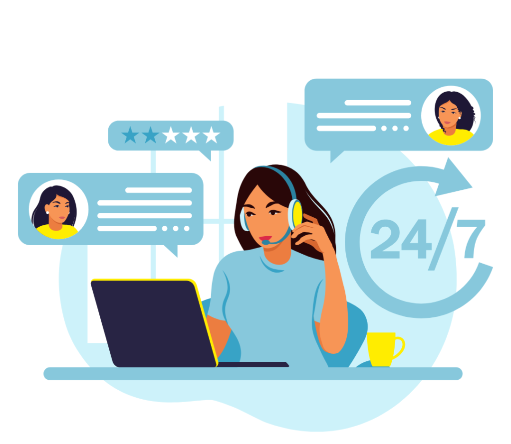 Assistenza clienti 24/7