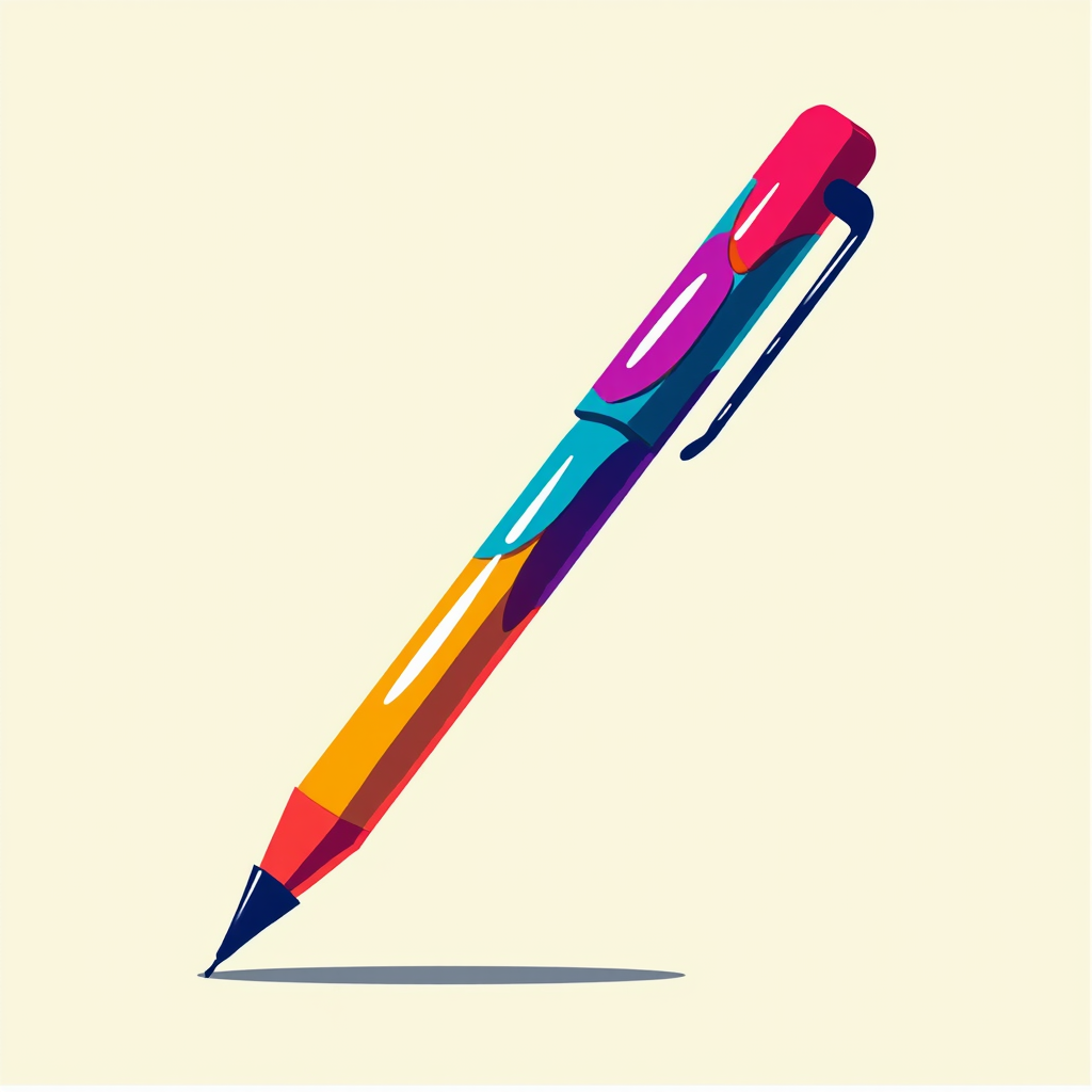 penna multicolor per copywriting